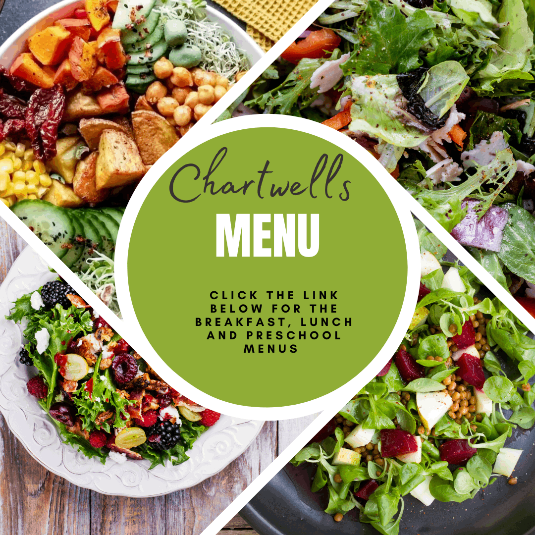 Chartwells menu